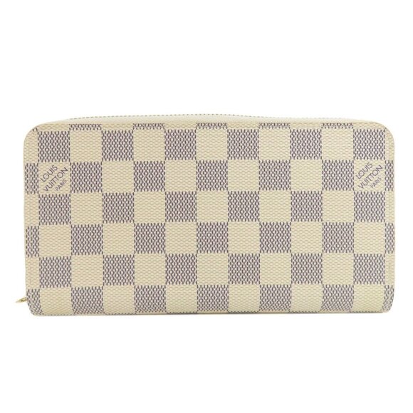 LOUIS VUITTON White Damier Wallet - Picture 1 of 11